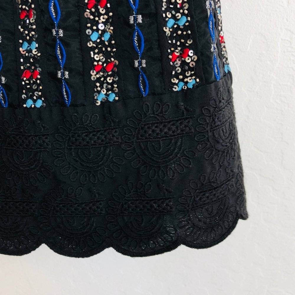 Bead and Sequin Club Monaco Mini Skirt - Picture 7 of 11